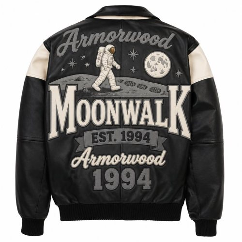 Men's Full Grain Cowhide Aviator Flight Jacket, Genuine Leather