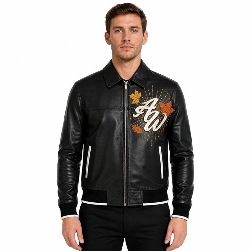 Bespoke Men's Lambskin Varsity Jackets