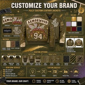 Women Leather Coach Jacket with Applique Embroidery, Rhinestone