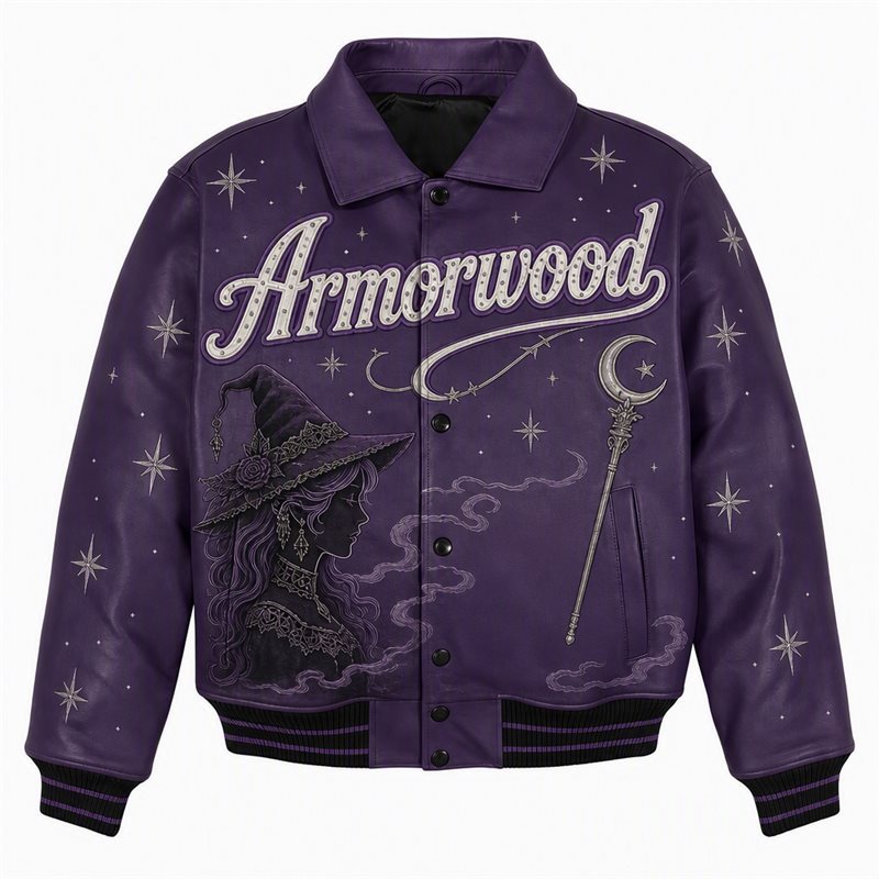 Bespoke Men's Cowhide Bomber Jacket