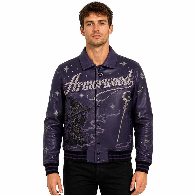 Bespoke Men's Cowhide Bomber Jackets