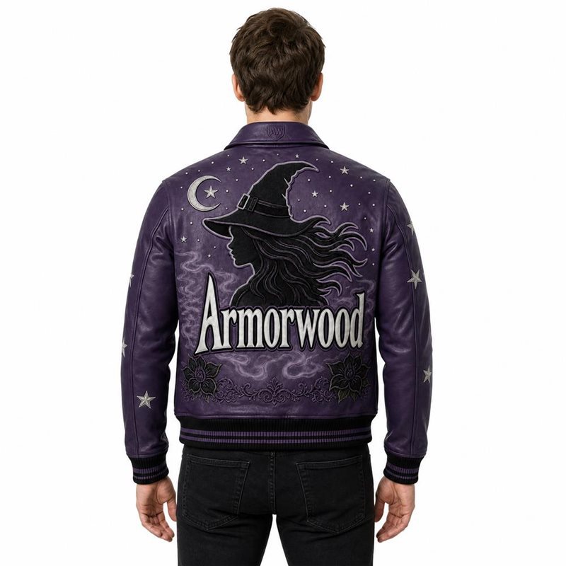 Custom Applique Embroidery Men's Varsity Jackets