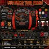 Custom Leather Outerwear Jacket, Applique, Cowhide for Men, Custom Made to Order