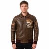 Custom Leather Jacket, Applique, Cowhide for Men, Custom Made to Order