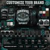Custom Men's Jacket Leather, Applique, Lambskin, Custom Made to Order