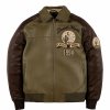 Color Block Men's Genuine Leather Jacket, Applique, Lambskin