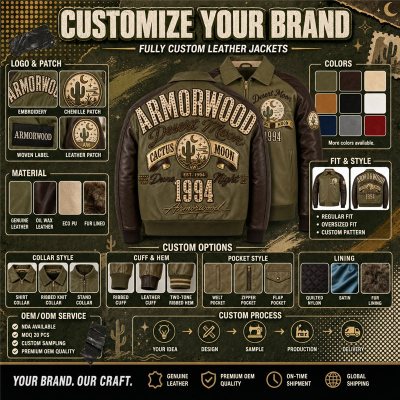Color Block Men's Genuine Leather Jacket, Applique, Lambskin