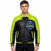 Custom Patchwork Chenille Embroidered Patch Design Varsity Jacket, Genuine Leather