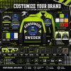 Custom Patchwork Chenille Embroidered Patch Design Varsity Jacket, Genuine Leather