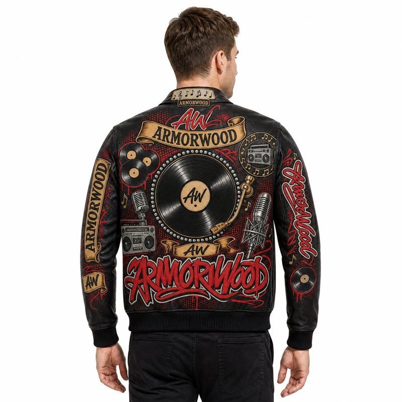 Bespoke Men's Pigskin leather Jacket Wholesale
