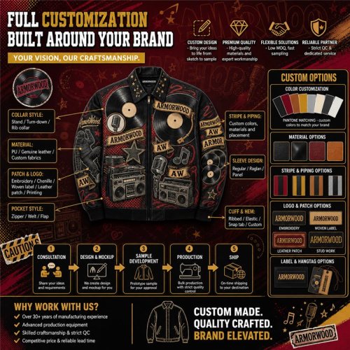 Custom Genuine Leather Jacket for Men, Custom Made to Order, Crafted to Your Measurements