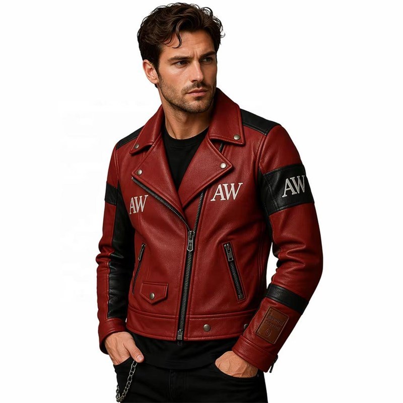 OEM Leather Biker Jacket