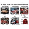 Custom Men's Red Leather Biker Jacket with Spiked & Embroidered Detailing