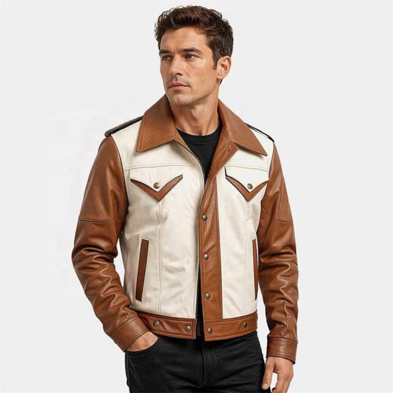 OEM Two-Tone Sheepskin Jacket