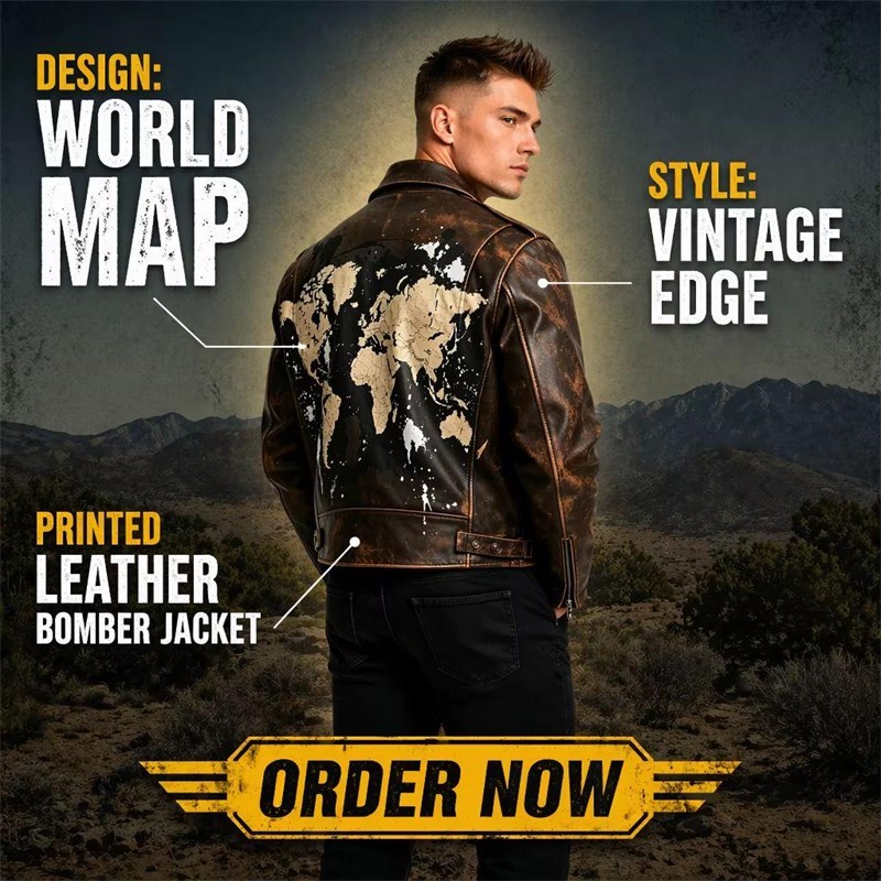 OEM Luxury Biker Jacket for Men