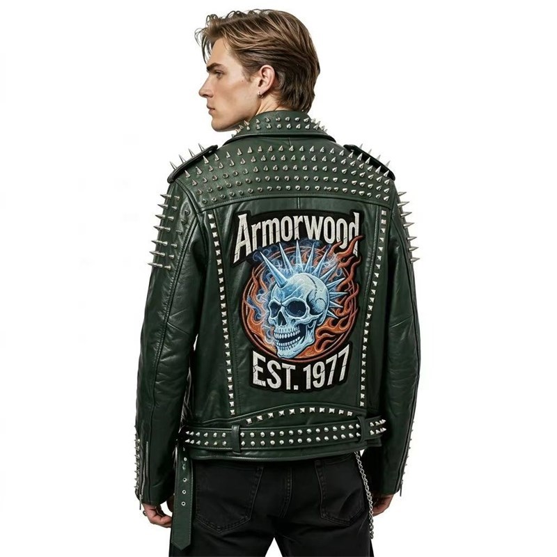 OEM Studded Punk Rock Biker Jacket