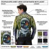 Custom Men's Lambskin Leather Biker Jacket with Printed & Hand Painted Detailing