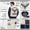 Custom Men's Cowhide Leather Biker Jacket, Streetwear, Custom Made to Order