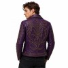 Custom Men's Leather Biker Jacket with Studded Detailing, Custom Made to Order