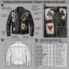 Custom Men's Leather Biker Jacket with Studded & Patchwork Detailing, Rocker & Streetwear