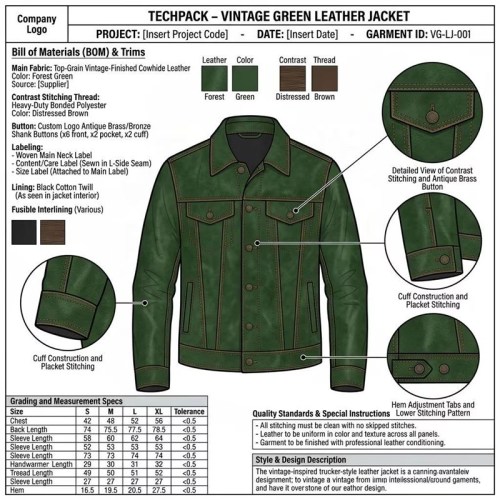 Custom Men's Lambskin Leather Trucker Jacket, Vintage & Slim Fit