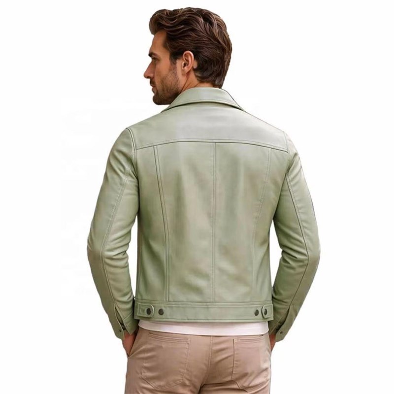 OEM Sheepskin Leather Jacket for Men