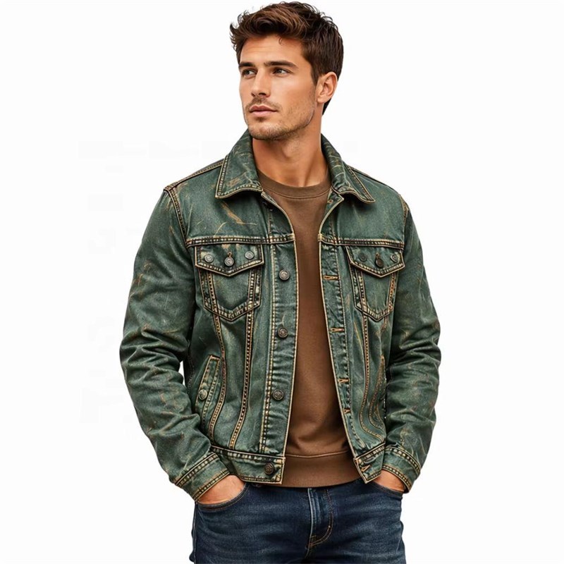 OEM Trucker Leather Jacket