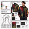 Custom Men's Leather Biker Jacket with Studded & Patchwork Detailing, Vintage