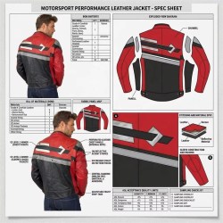 Custom Men's Leather Moto Jacket with Patchwork & Two Tone Detailing, Vintage