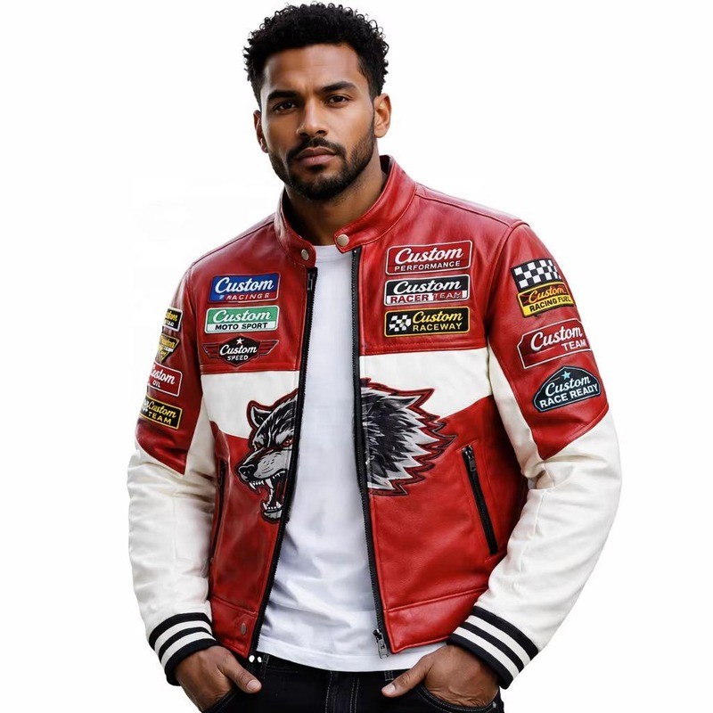 OEM Racing Style Leather Jacket