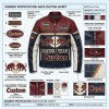 Custom Men's Red Cowhide Leather Biker Jacket with Two Tone Detailing, Streetwear & Vintage