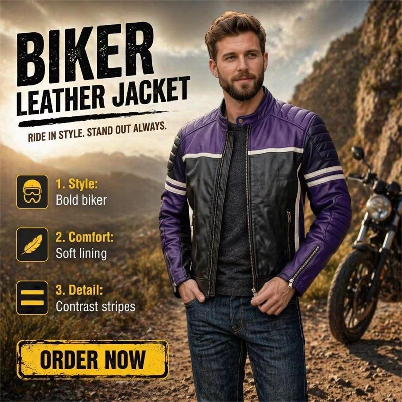 OEM Two Tone Quilted Racing Jacket
