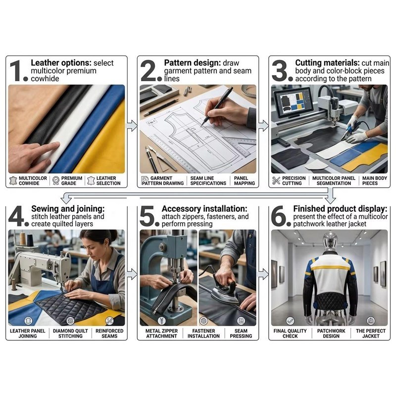 OEM Leather Racing Jacket Manufacturer