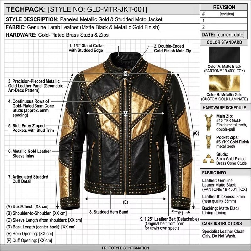 OEM Luxury Leather Jacket
