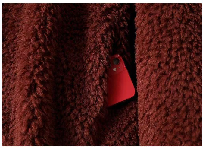 abrigo de invierno de lana