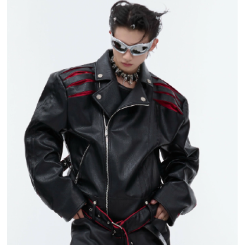 Top Grade Mens Designer Motorcycle Biker Jackets Fashional Design Bomber Biker Jacket Manufacturer