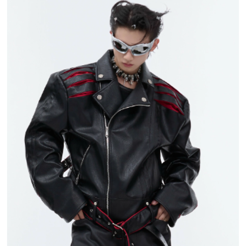 Top Grade Mens Designer Motorcycle Biker Jackets Fashional Design Bomber Biker Jacket Manufacturer