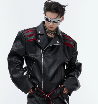 Top Grade Mens Designer Motorcycle Biker Jackets Fashional Design Bomber Biker Jacket Manufacturer