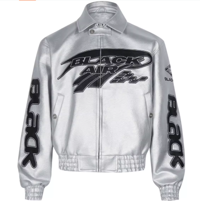 Custom Made PU Leather Jacket New Arrival Mens Motorcycle Biker Jacket