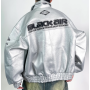 Chaqueta de cuero sintético a medida, nueva chaqueta de motociclista para hombre.