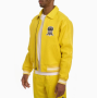 Chaqueta de cuero auténtico para hombre de alta calidad, de fabricación personalizada y de primera calidad.