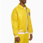 Chaqueta de cuero auténtico para hombre de alta calidad, de fabricación personalizada y de primera calidad.