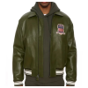 Breathable Standard Plus Size Men's Sheepskin Leather Jacket