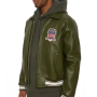 Chaqueta de piel de oveja transpirable de talla grande para hombre
