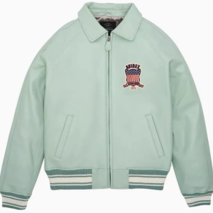 OEM-Hersteller Stickerei Herren Echtlederjacken für Street Wear