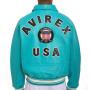 Chaqueta bomber auténtica para hombre, edición limitada, de cuero de vuelo americano, de piel de vaca auténtica.