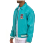 Chaqueta bomber auténtica para hombre, edición limitada, de cuero de vuelo americano, de piel de vaca auténtica.