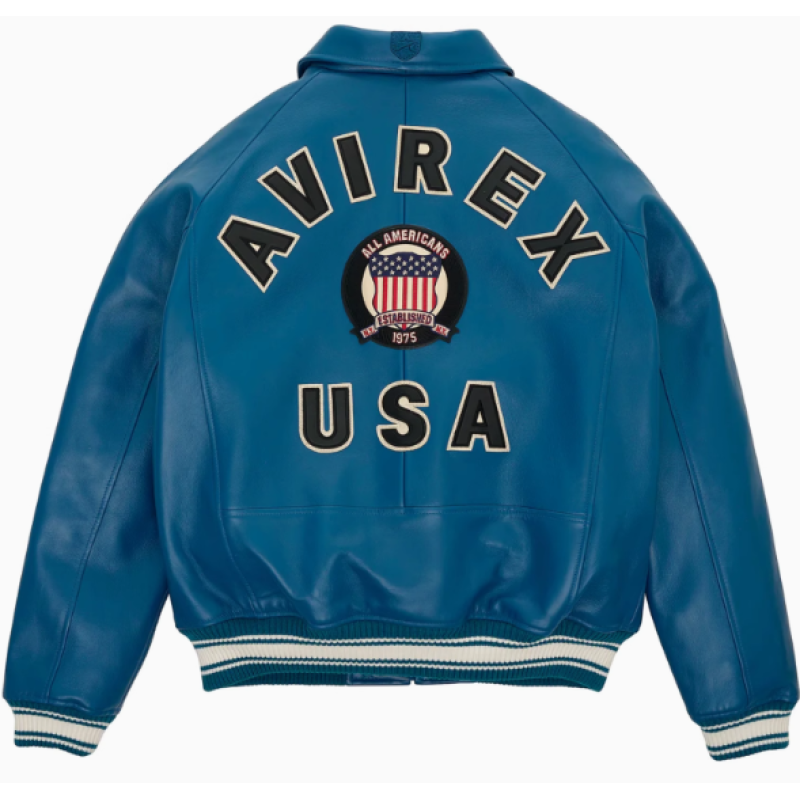 Mens Genuine Bomber Leather Jacket American Flight Leather Limited Cowhide Leather