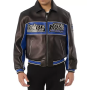 Stilvolle Herren Winterjacke Echtleder Wasserdicht Hersteller Custom Motorrad Biker Jacke