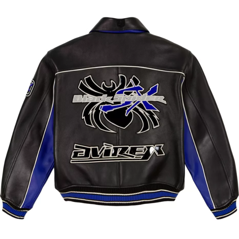Stylish Men's Winter Jacket Genuine Leather Waterproof Manufacturer's Custom Motorcycle Biker Jacket